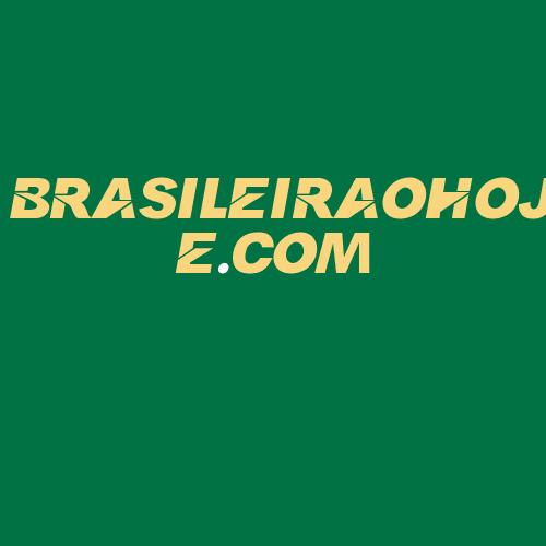 Logo da BRASILEIRAOHOJE